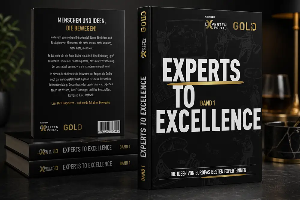 Cover Mockup Buch Experts to Excellence